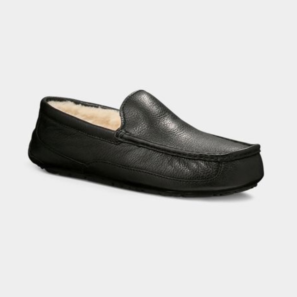 UGG Ascot Leather Slippers